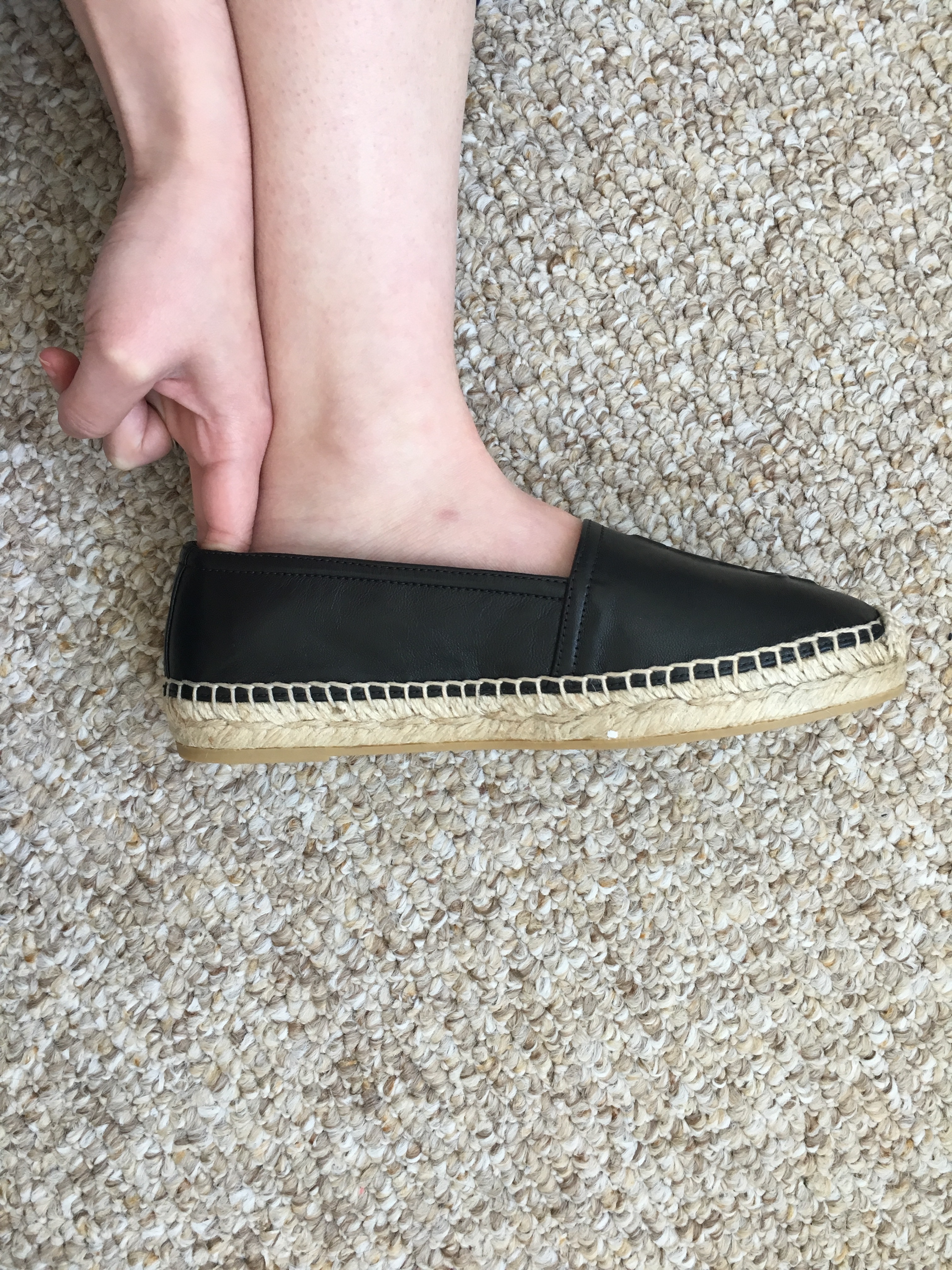 Bought YSL embossed leather espadrilles from reebonz and they're faulty?